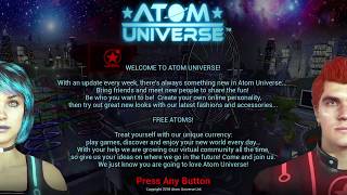 Atom Universe ps4 (playstation home remastered)