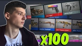 ОТКРЫВАЮ 100 КЕЙСОВ в STANDOFF 2! ОТКРЫТИЕ 100 КЕЙСОВ В STANDOFF 2!!! 100 КЕЙСОВ В STANDOFF 2!