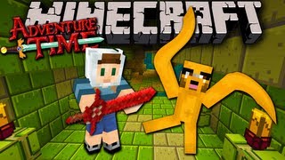 Minecraft: Adventure Time with Jake! The Lost Potato - Ep. 4 - Dungeon Diving