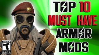 Fallout 4 Top 10 MUST HAVE Armor Mods