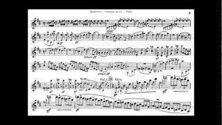 Beethoven, L. van mvt1 part1 violin concerto