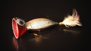 How to make a fishing lure with plastic spoons