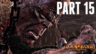 God Of War III Remastered Walkthrough Part 15 - CRONOS BOSS FIGHT! (Ps4 Gameplay 1080p HD)