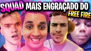 PIORES JOGADORES DO FREE FIRE! EL CAN1BAIS + EL RACHA + CAPITÃO MARULHO + GORDINHO DO X1