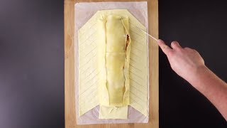 Für diese Lasagne braucht es keine Auflaufform