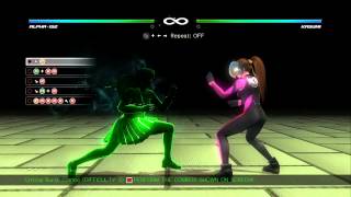 Dead or Alive 5: Last Round - Alpha-152 Combo Challenge [60 FPS]