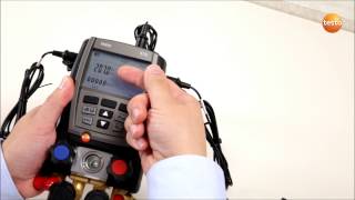 Управление testo 570. 4. Выбор режима измерения