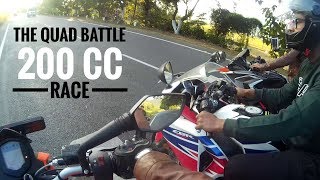 Pulsar RS 200 VS CBR 250R VS Duke 200 VS NS 200 | RACE | Biggest Battle