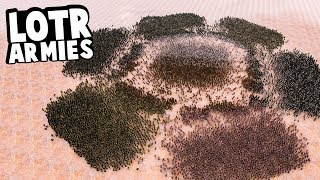 All Lord of the Rings Armies Fight Each Other - Who Wins? - Ultimate Epic Battle Simulator