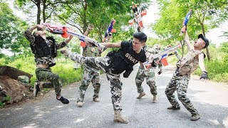 LTT Nerf War : SEAL X Warriors Nerf Guns Fight Attack Bandits Criminal Group Revenge Of Team