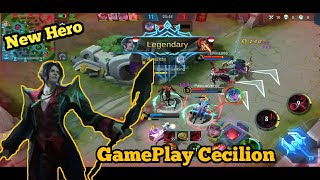 Gameplay Hero Baru Cecilion ML | mage gak ada obat
