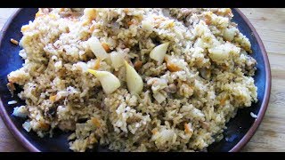Курица с рисом (плов?)Простой рецепт. Чо ПОХАВАТЬ. #чопохавать