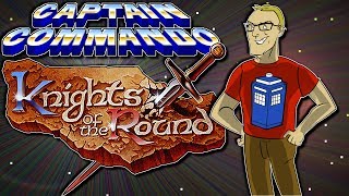 Captain Commando and Knights of The Round (Arcade Beat 'Em Ups Retro Game Review)