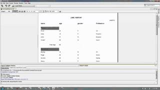 Introduction to Groups and Variables in iReport Using JDBC Datasource