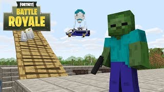 Monster School: FORTNITE BATTLE ROYALE CHALLENGE - Minecraft Animation