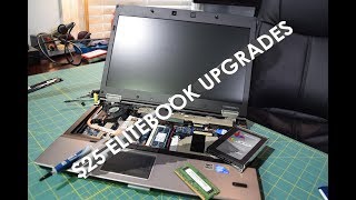 HP Elitebook 8440P Laptop Upgrades / Maintenance: 120GB SSD, Windows 7, Arctic MX-4