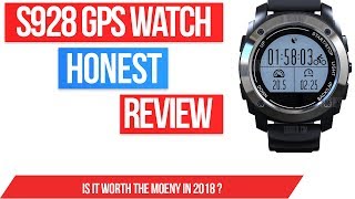 S928 GPS Smartwatch review - Cheap smart watch with heart rate sensor!