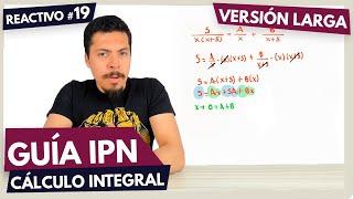 Guía IPN Contestada Calculo Integral Reactivo #19 / Versión larga