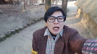한국민속촌 담임선생님의 영하 15도 수업 현장!! 열정 으라차차!!