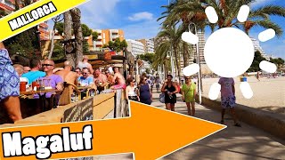 Magaluf Majorca Spain:  Tour of beach and resort