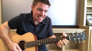 Here Tonight | Brett Young | Beginner Guitar Lesson