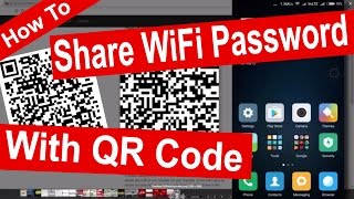 How to Share Wifi Password using QR Code