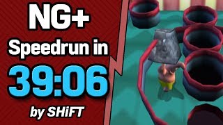 SpongeBob SquarePants: Battle for Bikini Bottom NG+ Speedrun in 39:06 (WR on 1/23/2020)