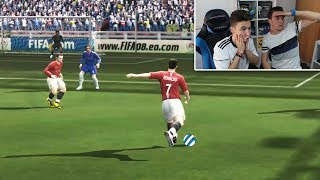 LONG SHOTS DESDE FIFA 94 AL FIFA 18 (REACCIONANDO CON FRAN) [ByDiegoX10]