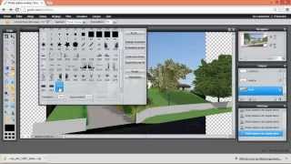 Tuto Dessiner sa maison avec SketchUp, chapitre #4 : retouche avec pixlr