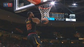 LeBron James INSANE Reverse Alley-Oop thrown by Isaiah Thomas!!!