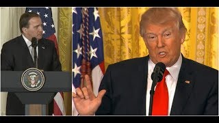 President Donald Trump SLAMS The European Union at Press Conference with Sweden PM Stefan Löfven