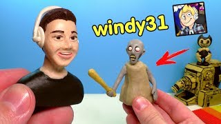 ВИНДИ 31 ГРЕННИ И ЧЕРНИЛЬНАЯ МАШИНА | DIY Windy31 GRANNY Bendy Inc Machine