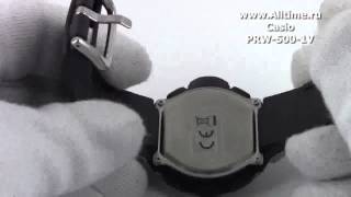 Мужские японские наручные часы Casio Protrek PRW-500-1V
