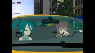 【MikuMikuDance】 Exploding Super Car!? 【MMD Drama】(English captions)