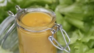 Honig-Senf-Dressing Salatsoße Rezept - Der Bio Koch #549