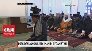Momen Bersejarah, Presiden Jokowi Jadi Imam di Afganistan