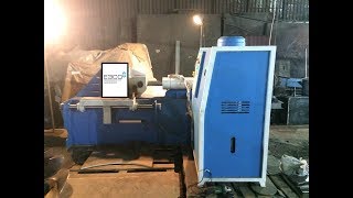 Станок для гибки витков шнека ГП - 30Т. Финальные испытания часть 2