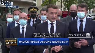 Macron: Prancis Diserang Teroris Islam