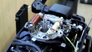 Установка генератора и стабилизатора на Tohatsu 9.8