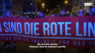 Arrests made as protesters rally against restrictions across Germany