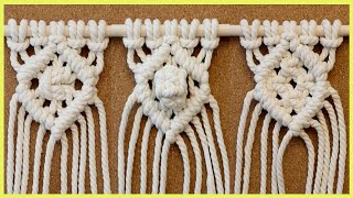 DIY Macrame Wall Hanging / 마크라메 / マクラメ / Макраме / Macramé / Makramee / makrome / ঝালর / म्याक्राम