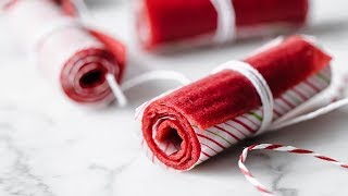 How to Make Fruit Leather | Strawberry Fruit Roll Ups Recipe