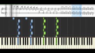 Antonio Vivaldi - Summer. Piano tutorial