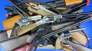 Box of Toys ! Military,Police,Hunter,Cowboy Weapons Toys Guns-Toys for Kids