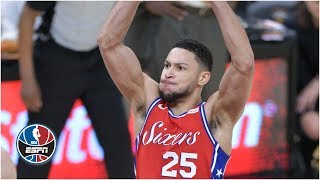 Ben Simmons’ triple-double fuels 76ers’ win vs. Cavs | NBA Highlights