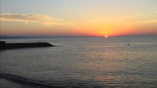 Восход солнца на море. Южный берег Крыма.