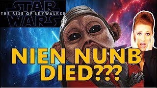 Did Nien Nunb Live? (RISE OF SKYWALKER)