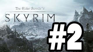 Прохождение The Elder Scrolls V: Skyrim # 2 [Весь мир скайрима перед  нами!!!]
