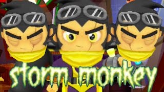 Bloons Super Monkey 2: New Super Monkey - Storm Monkey Gameplay!