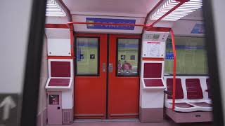 Spain, Madrid, Metro ride from Suanzes to Torre Arias